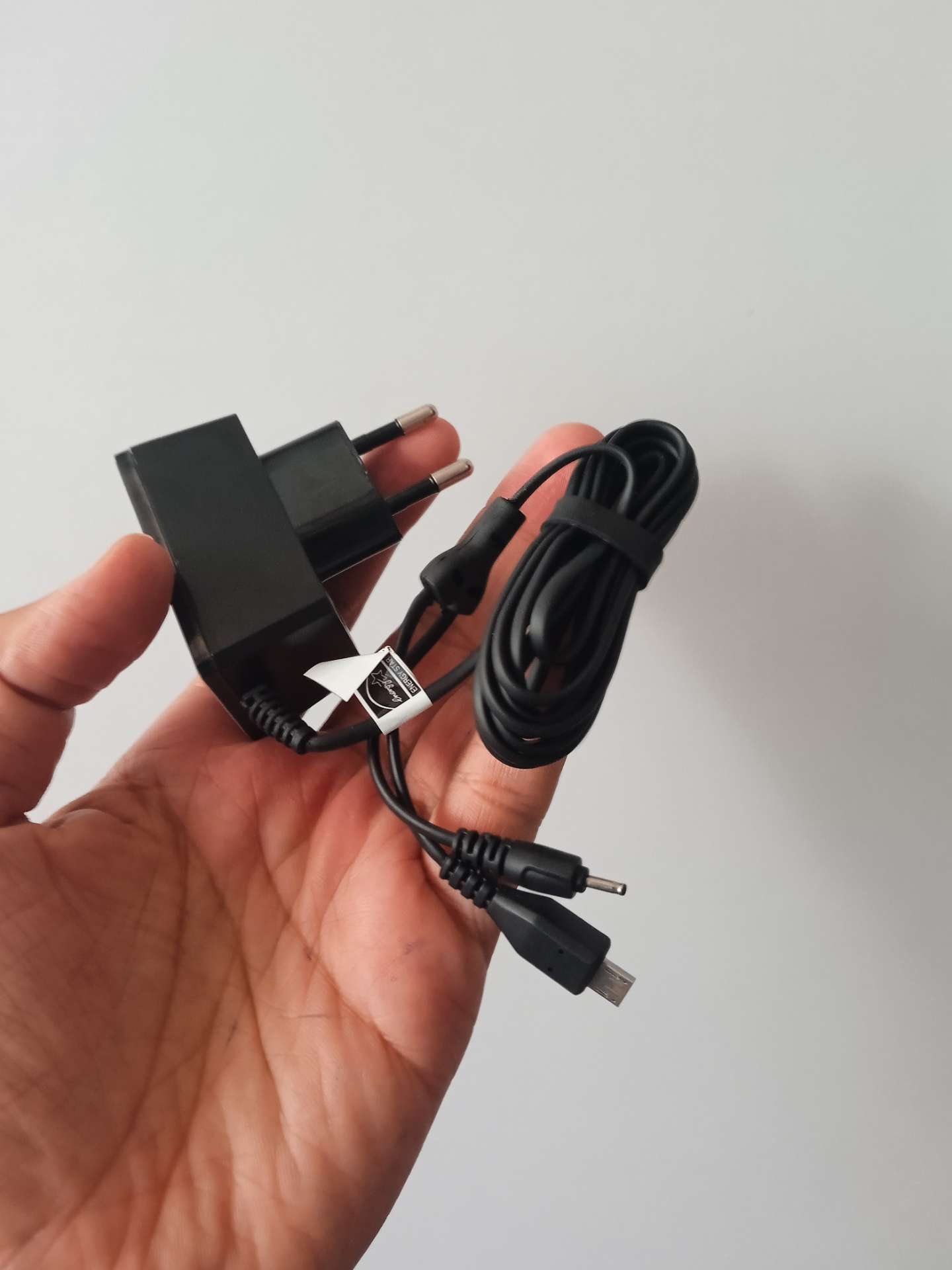 شارژر دو سر (میکرو usb-سوزنی)